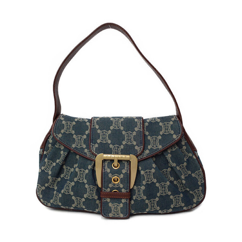 Celine Paris Macadam Shoulder Bag